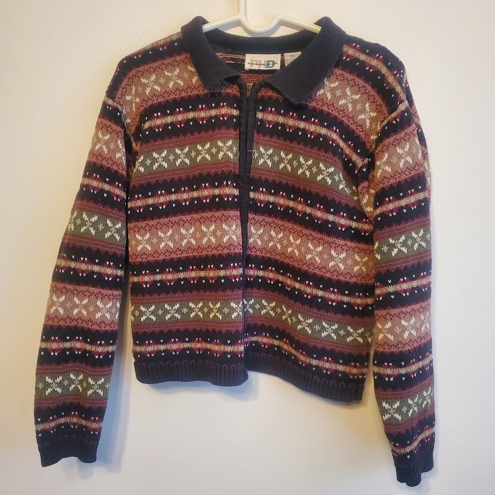 Patterned Women's Cardigan Sweater